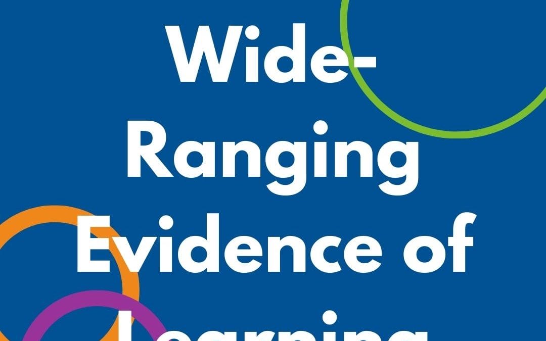 Wide-Ranging Evidence of Learning