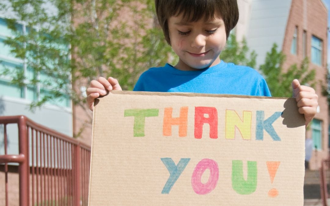 Hooray For Monday: Saying “Thank you”